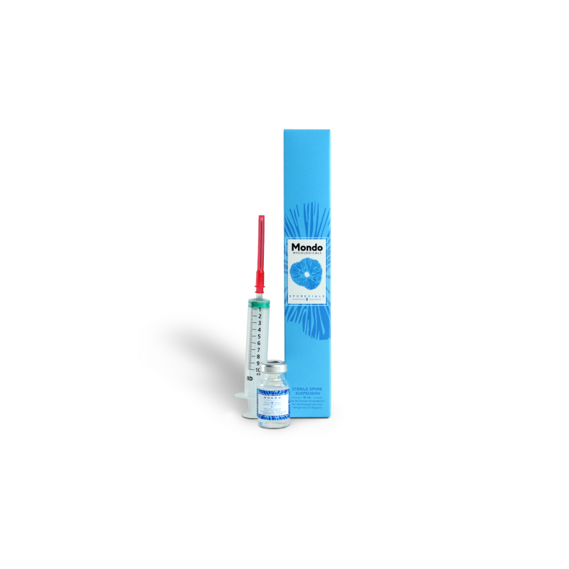 Golden Teacher mushroom spore vial 10 ml - Mondo Golden Teacher mushroom spore vial 10 ml - Mondo