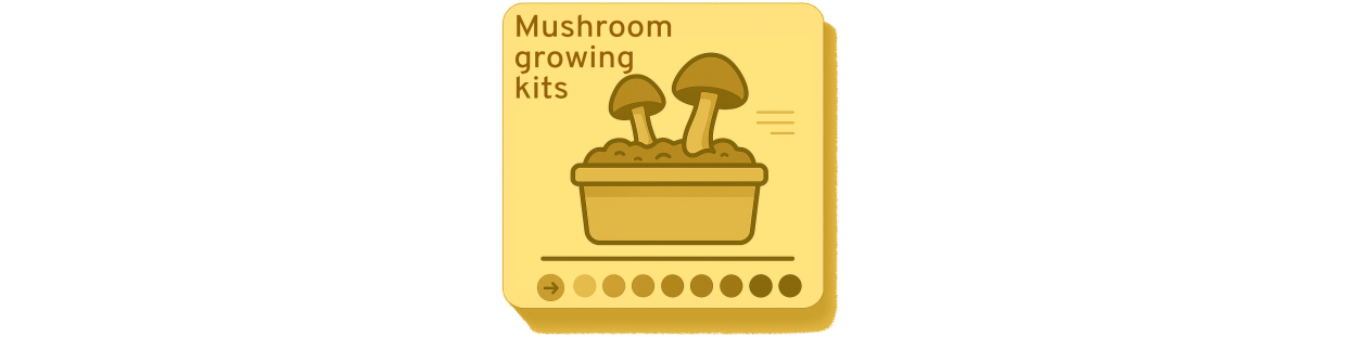 Kits de cultivo de cogumelos: Colha os seus próprios cogumelos em casa
