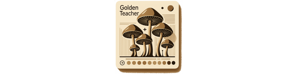 Bolets al·lucinògens Golden Teacher